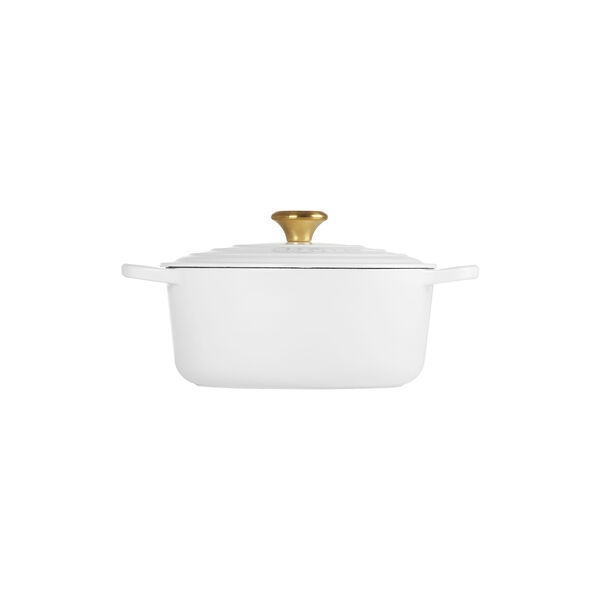 Signature Round Pot &Oslash; 26 cm, white, Le Creuset