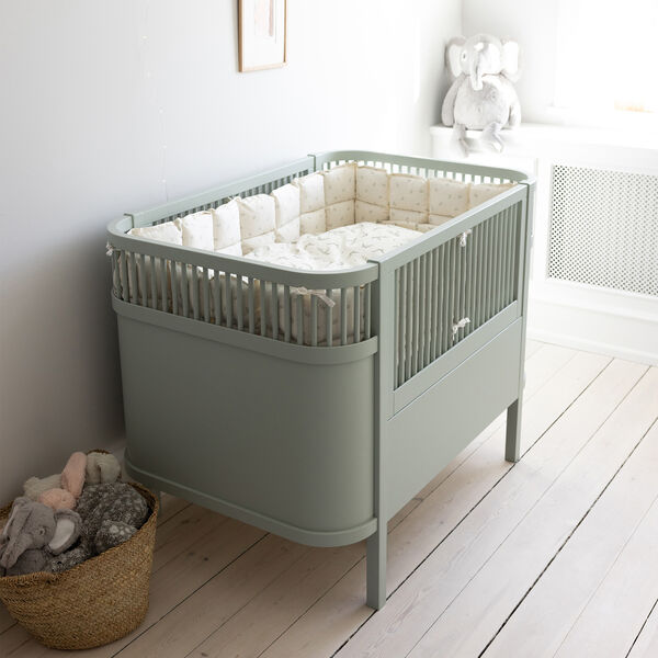 Sebra Bed Baby & Jr., mist green, Sebra