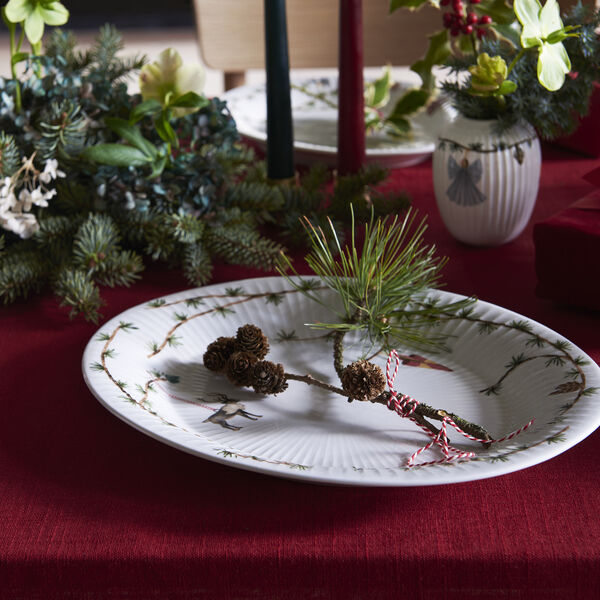 Hammersh&oslash;i Christmas Oval Dish, K&auml;hler