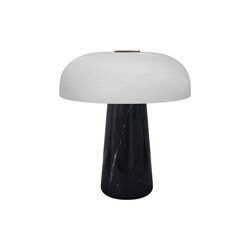 Glossy Mini Portable Table Lamp, black, Design For The People
