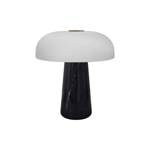 Glossy Mini Portable Table Lamp, black, Design For The People