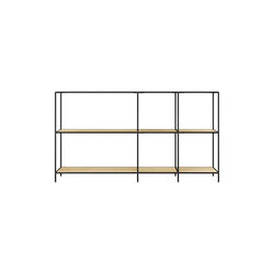 Original Shelf Low, oak, Abstracta® System