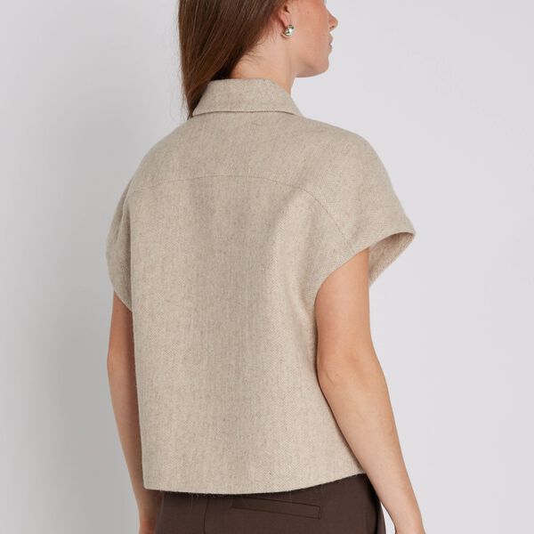 Tona waist coat, light-sand Tona waist coat, light-sand, PBO