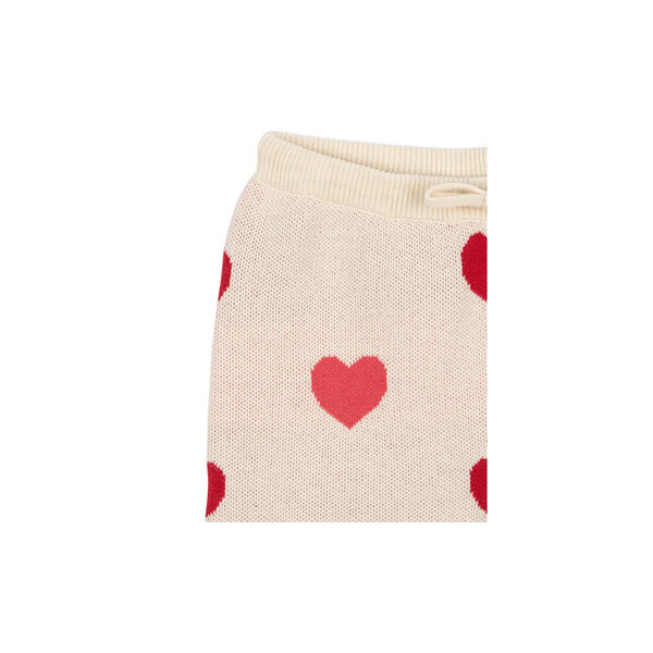 Lapis Knit Pants, coeur coloré duo pink Lapis Knit Pants, coeur coloré duo pink, Konges Sløjd