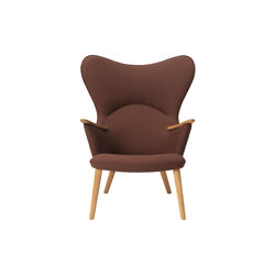CH78 Mama Bear loungechair, umber 64260, Carl Hansen & Søn