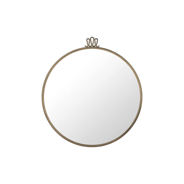 Randaccio Wall Mirror, antique brass, GUBI