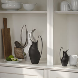 Koppel Pitcher 0.75 L, midnight black, Georg Jensen
