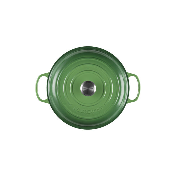 Signature cast iron buffet pot 30 cm, bamboo green, Le Creuset