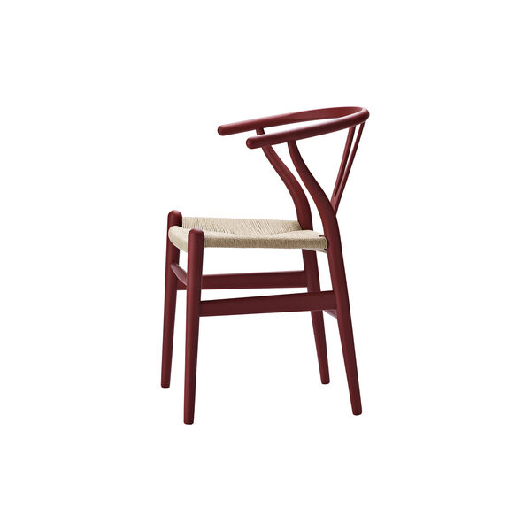 CH24 Wish Bone Chair, soft red, Carl Hansen & S&oslash;n
