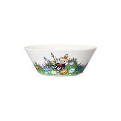 Moomin Bowl Ø 15 cm Little My and Meadow Moomin Bowl Ø 15 cm Little My and Meadow, Moomin Arabia