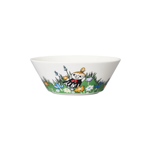 Moomin Bowl Ø 15 cm Little My and Meadow Moomin Bowl Ø 15 cm Little My and Meadow, Moomin Arabia