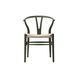 CH24 Wish Bone Chair, soft seaweed, Carl Hansen & Søn