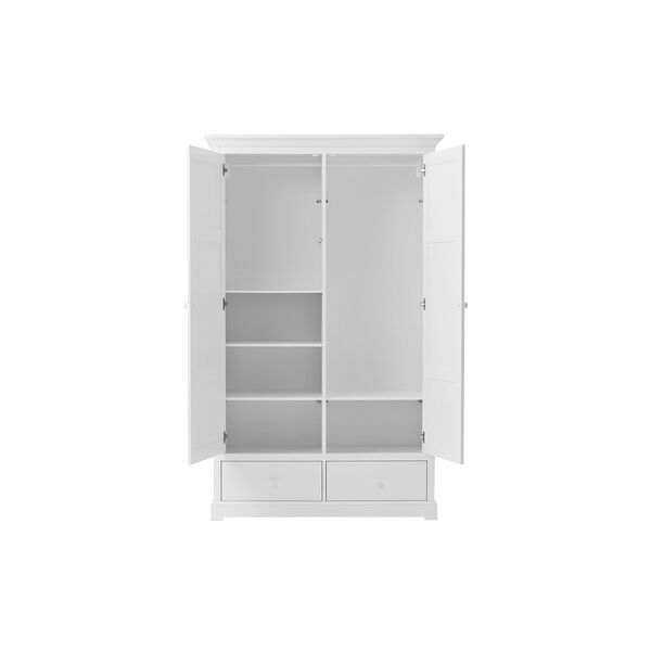 Seaside Wardrobe with 2 Doors, Oliver Furniture