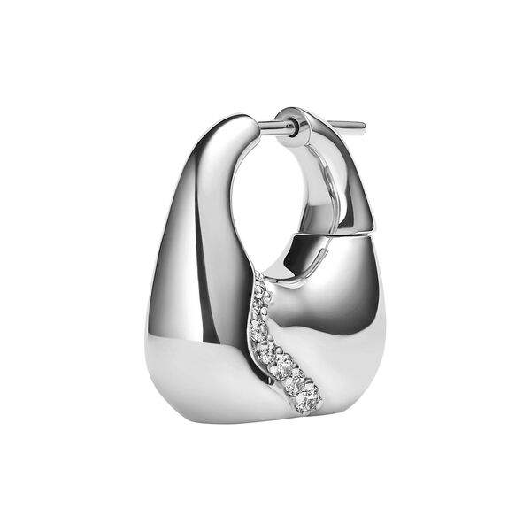 Weekender Flash Earring, silver Weekender Flash Earring, silver, Maria Black
