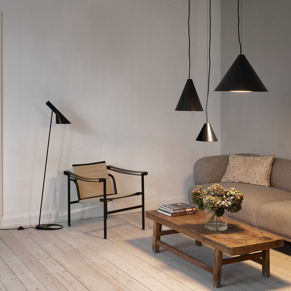 The Cone Pendant, black, Louis Poulsen
