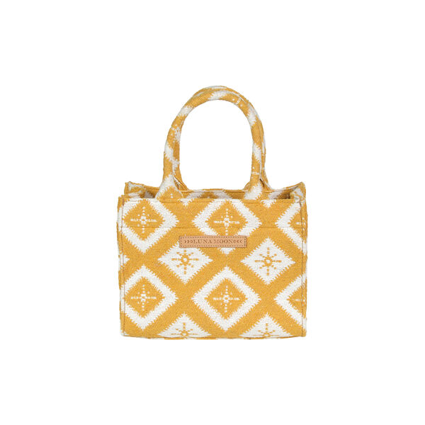 Rue Rivoli Small Tote, ochre yellow, Luna Moon