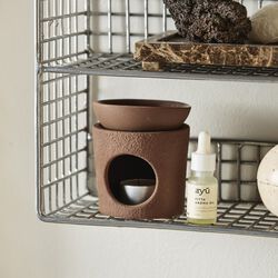 Aroma burner, brown, AYU