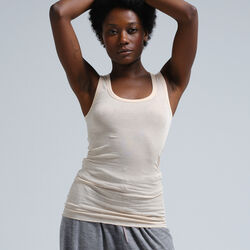 Bella top, rosie beige, Seamless Basic