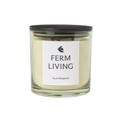 Vitto Scented Candle 3 wicks, light celedon, Ferm Living
