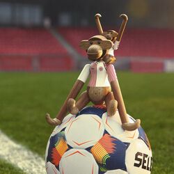 Monkey x DBU 86 Away mini, Kay Bojesen Denmark