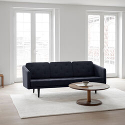 No. 1 3-seater Sofa, Fiord 782/lacquered oak, Fredericia Furniture