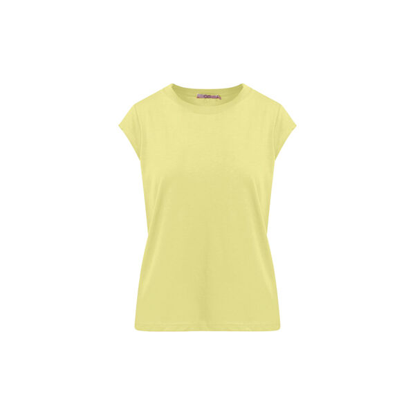 CC Heart Basic T-shirt, warm lemon, Coster Copenhagen