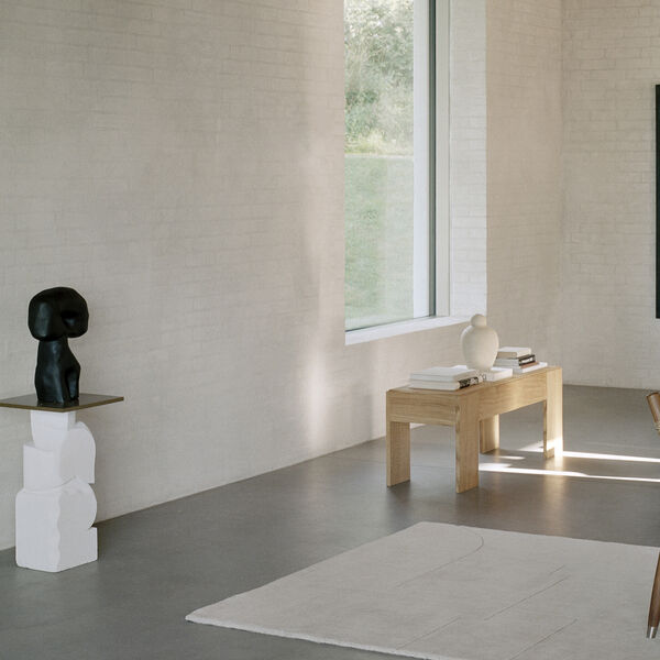 Geometric Maze Rug, beige, Linie Design