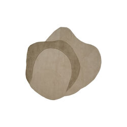 Optical Web gulvtæppe, camel, Linie Design