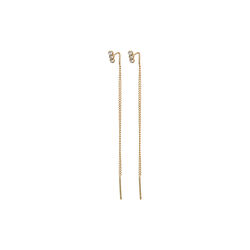 TITIANA Crystal Earrings, gold plated, Pilgrim