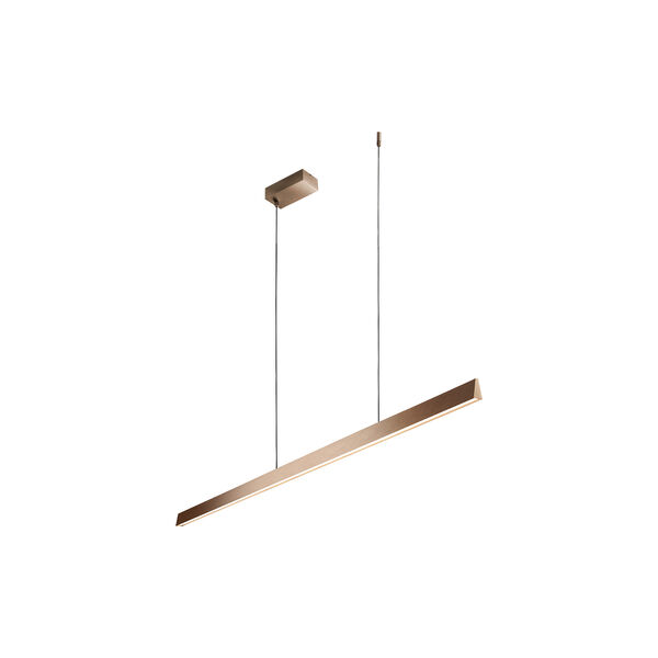 EDGE LINEAR S1500 Pendant, rose gold, LIGHT-POINT
