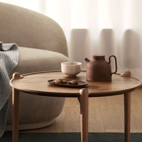Sand Secrets Tea Pot, red clay, Design House Stockholm