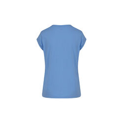 CC Heart Basic V-Neck T-Shirt, bright sky blue, Coster Copenhagen