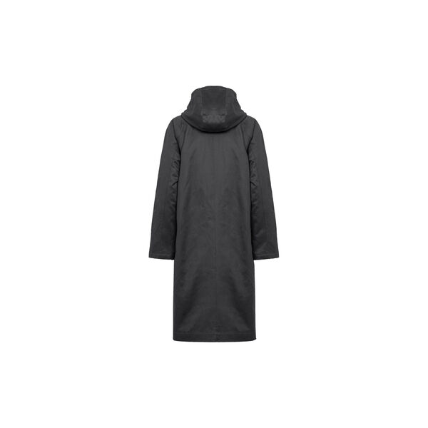 Padded Coat, dark brown check, Ilse Jacobsen Hornb&aelig;k