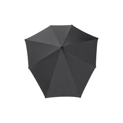 XXL stick storm umbrella, pure black, Senz