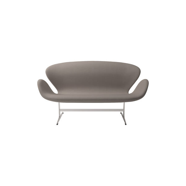 Swan Sofa™ 3321 2-seater Sofa, light grey, Fritz Hansen