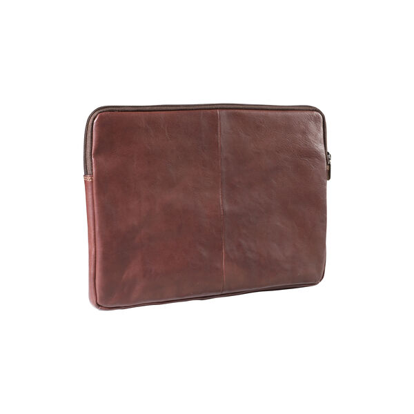 13” Laptop Sleeve, dark brown, Tony Perotti