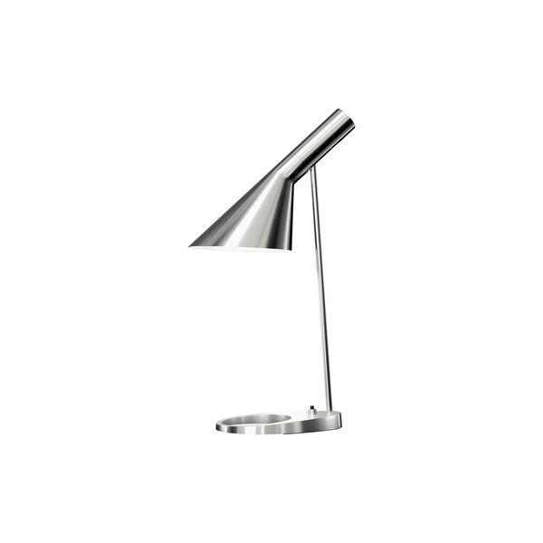 AJ Table Lamp, stainless steel, Louis Poulsen