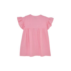 Dress SS Muslin, plumeria, HUTTEliHUT