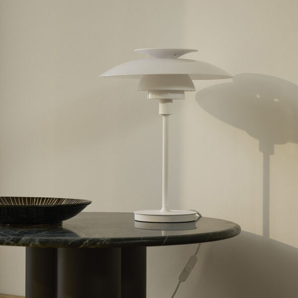 PH 80 Table Lamp, opal white/white, Louis Poulsen