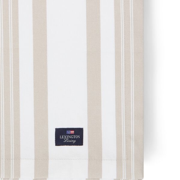 Icons Oxford Tablecloth, beige/white, Lexington