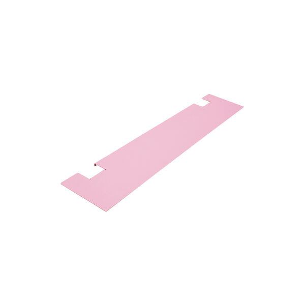 Plate Shelf, bubble gum, Pedestal