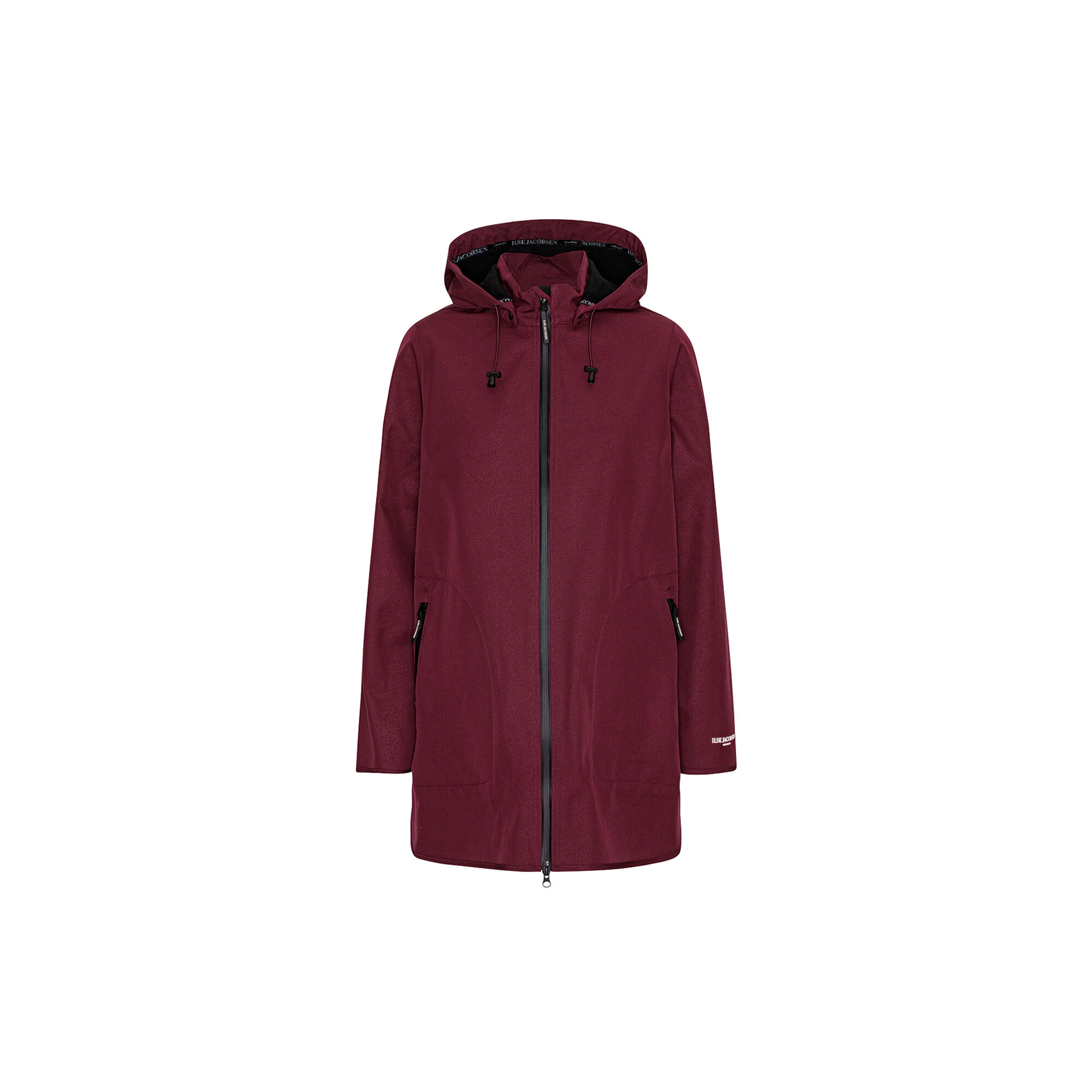 Raincoat maroon banner