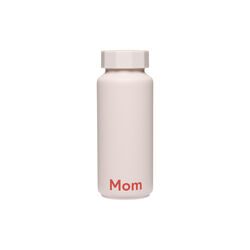 Thermo bottle MOM, pastel beige, Design Letters