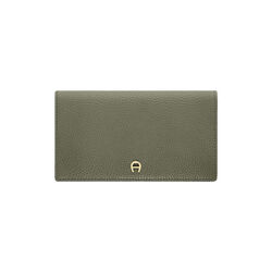 Delia bill and card case, moss green, Aigner