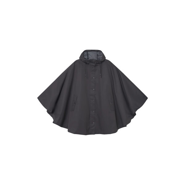 Rainshell Cape, almost black, Rethinkit