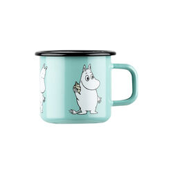 Moomin Enamel Mug, mint, Muurla