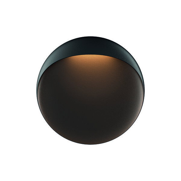 Flindt Wall Lamp Ø 30, black texture Flindt Wall Lamp Ø 30, black texture, Louis Poulsen