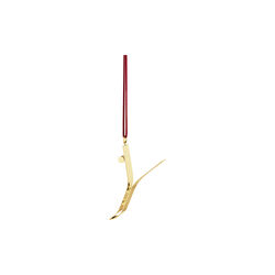 Christmas letter ornament Y, Georg Jensen