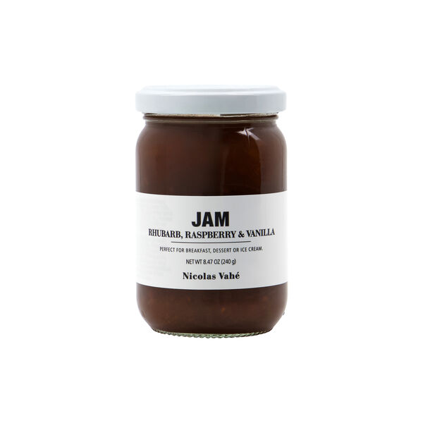 Jam Rhubarb, raspberry & vanilla, Nicolas Vahé