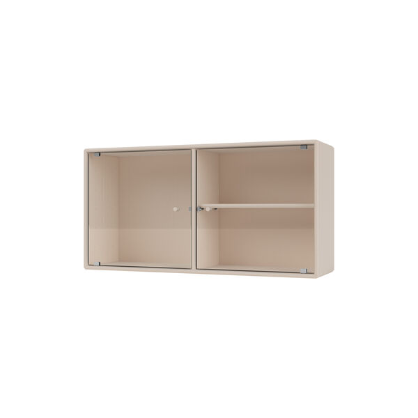 RIPPLE I Vitrine Cabinet, 168 clay, Montana Furniture
